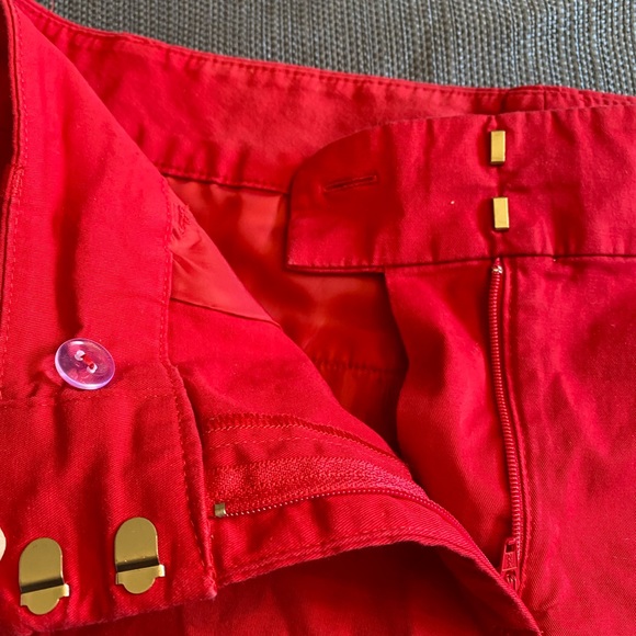Ann Taylor factory women’s size 10 red shorts - Picture 3 of 6